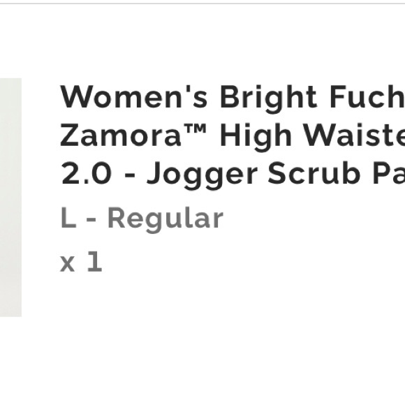 Set of 5 Figgs scrub pants, all size Large, various styles. - Picture 2 of 4